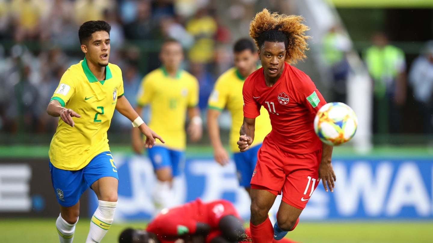 Brasil goleia o Canadá na abertura da Copa Sub-17