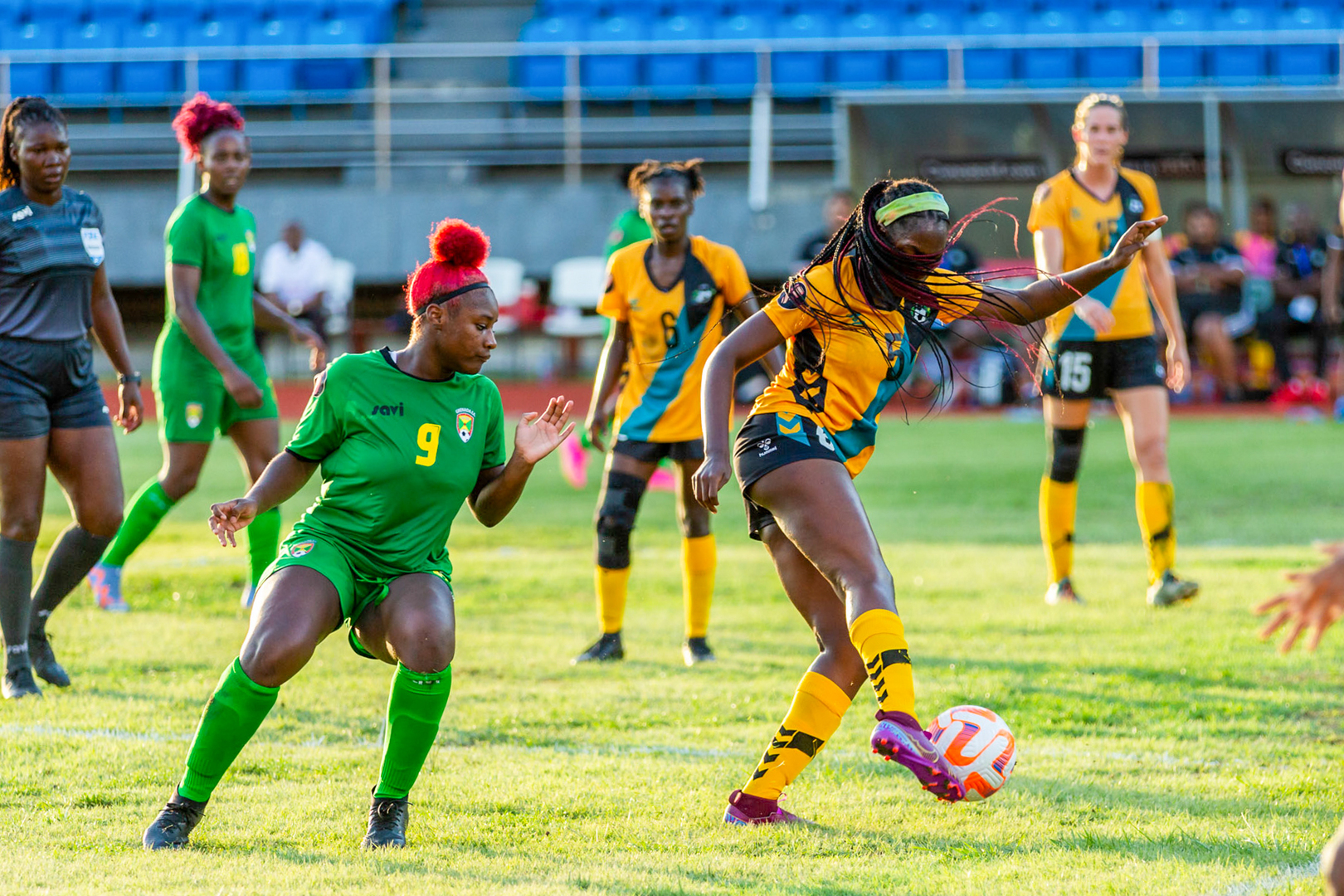 Thompson hat-trick helps lift Grenada over Bahamas
