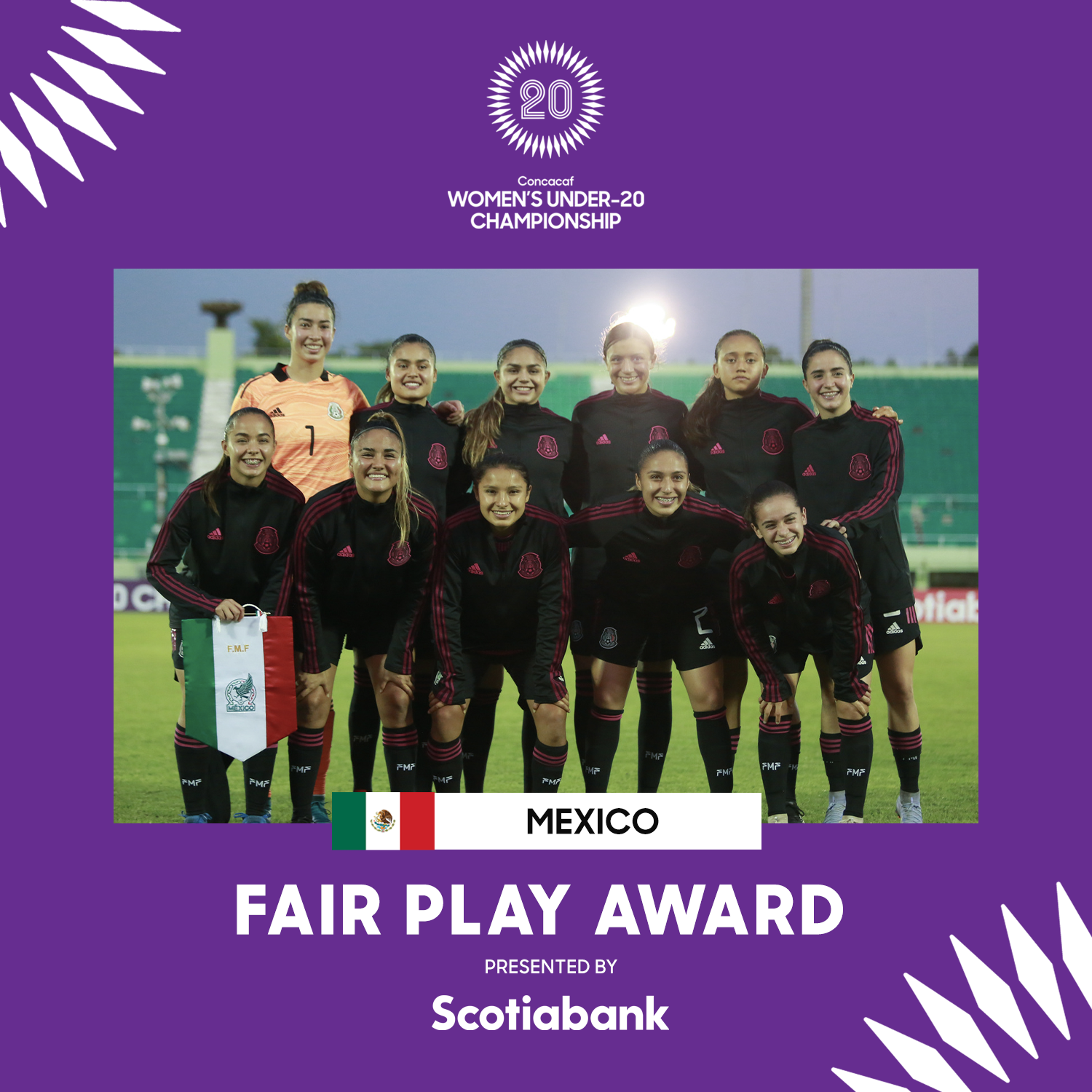 Mexico, Fair Play Award presented by Scotiabank