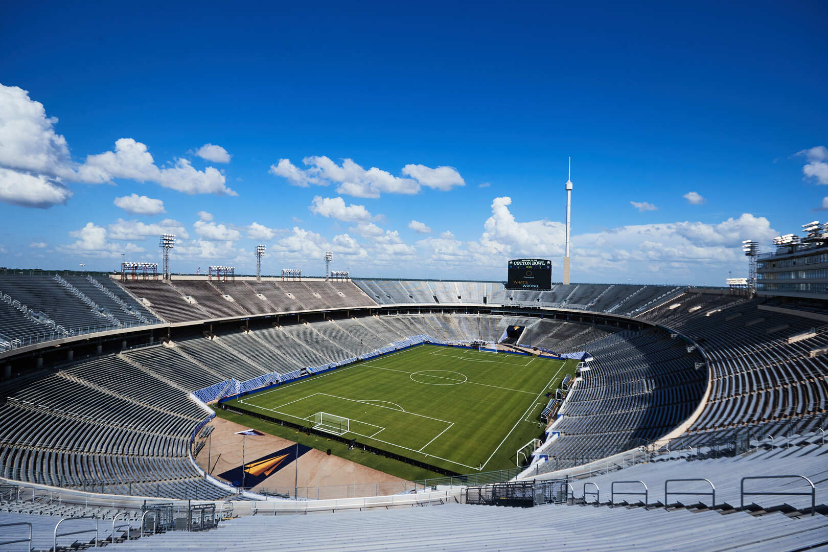 soccer at the cotton bowl