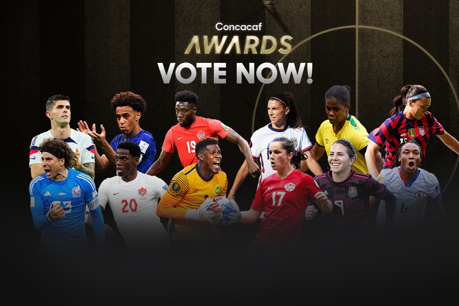 Concacaf announces 2022 Player of the Year Awards nominees