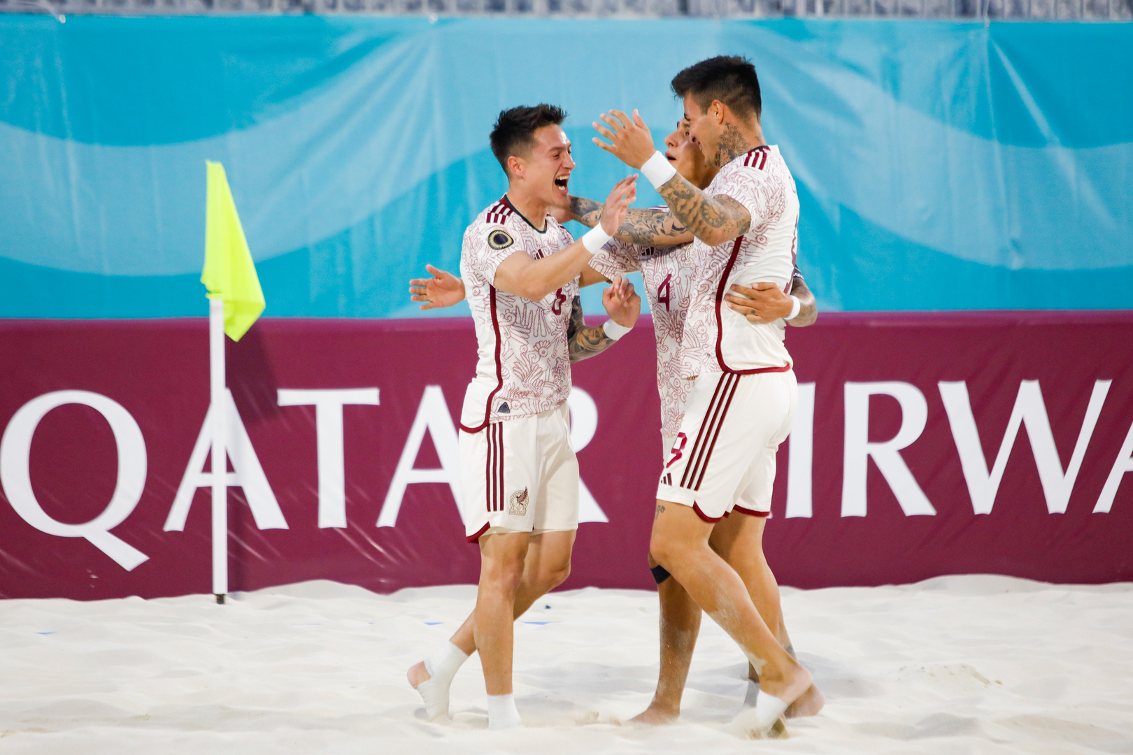 EE. UU., México se preparan para debutar en la Copa Mundial de Fútbol Playa