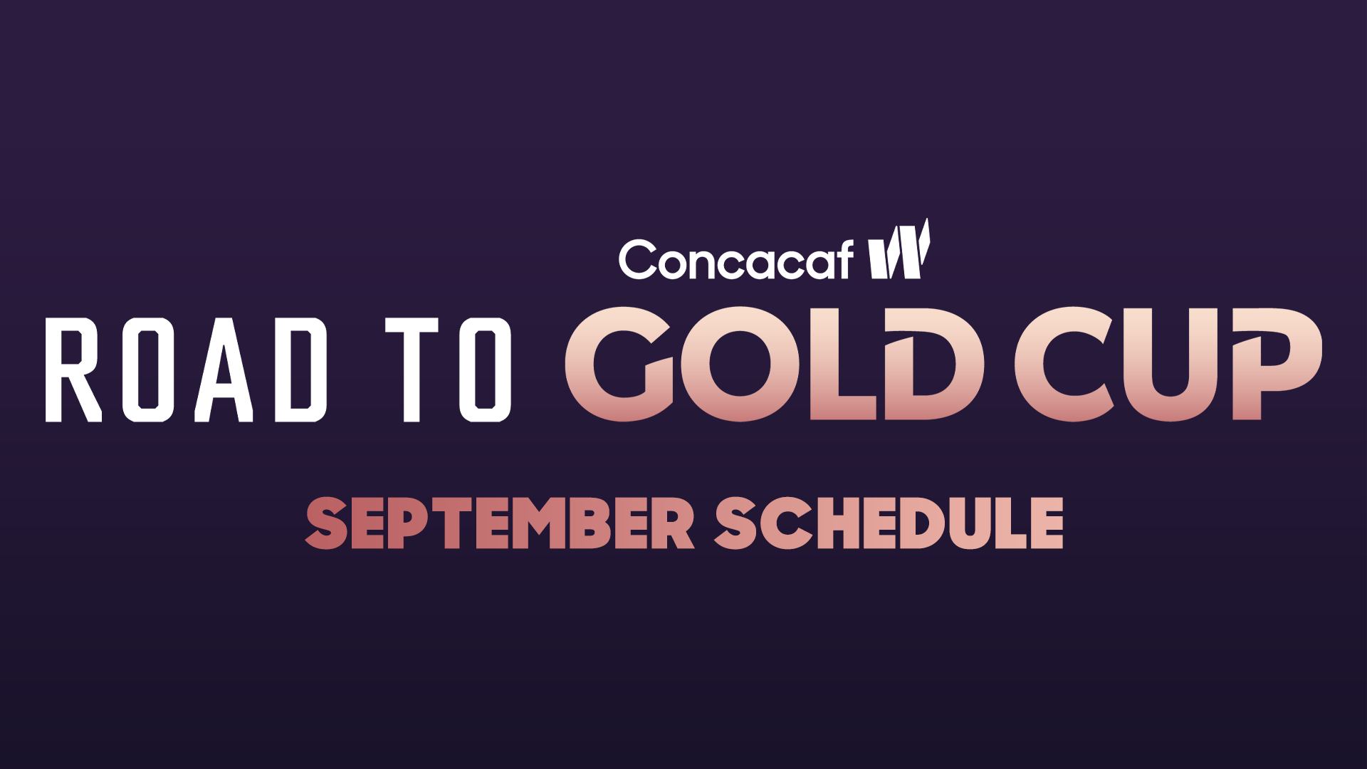 Concacaf confirma el calendario de septiembre para la fase de grupos del Camino a la Copa Oro W 2023