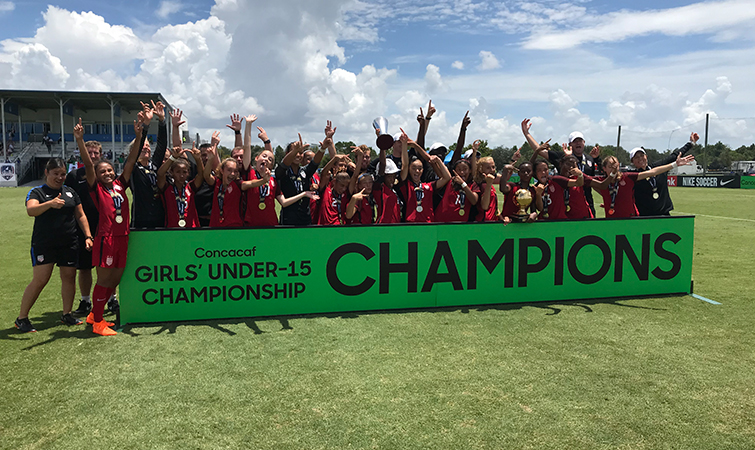 Concacaf Under-15 Girls Championship: USA cruises past Canada to claim  crown 08/08/2022