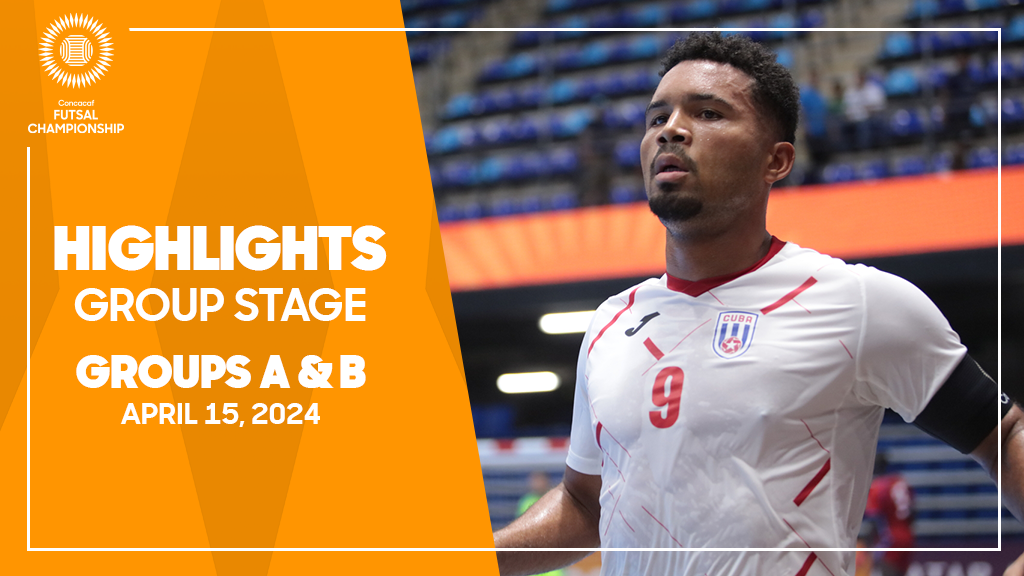 2024 Concacaf Futsal Championship Matchday 3 Groups A,B