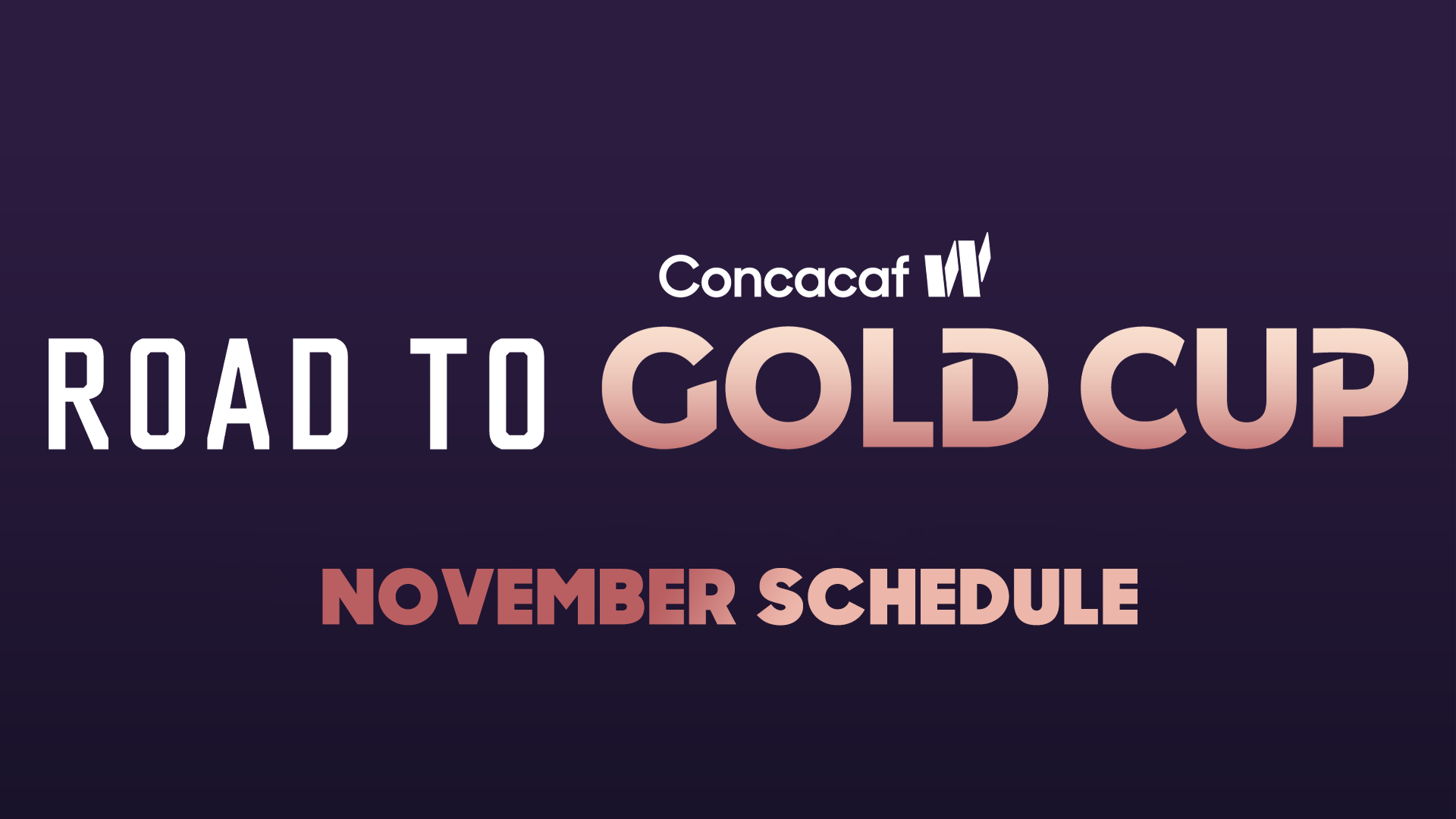 Concacaf confirma el calendario de noviembre para los partidos de la Copa Oro Camino a la Concacaf W 2023