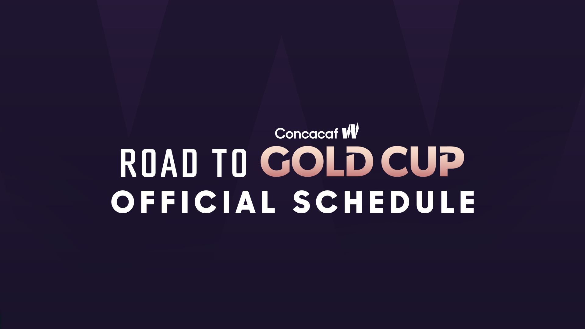 Concacaf anuncia calendario para la Copa Oro Camino a la W 2023