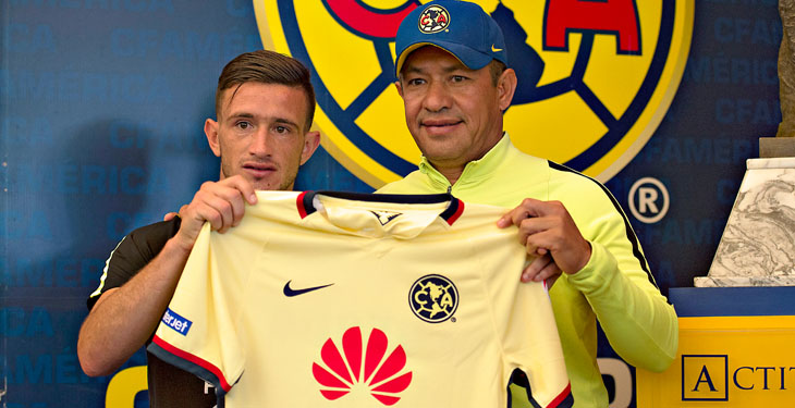 Uruguayo Lozano dispuesto a impresionar en el Club América