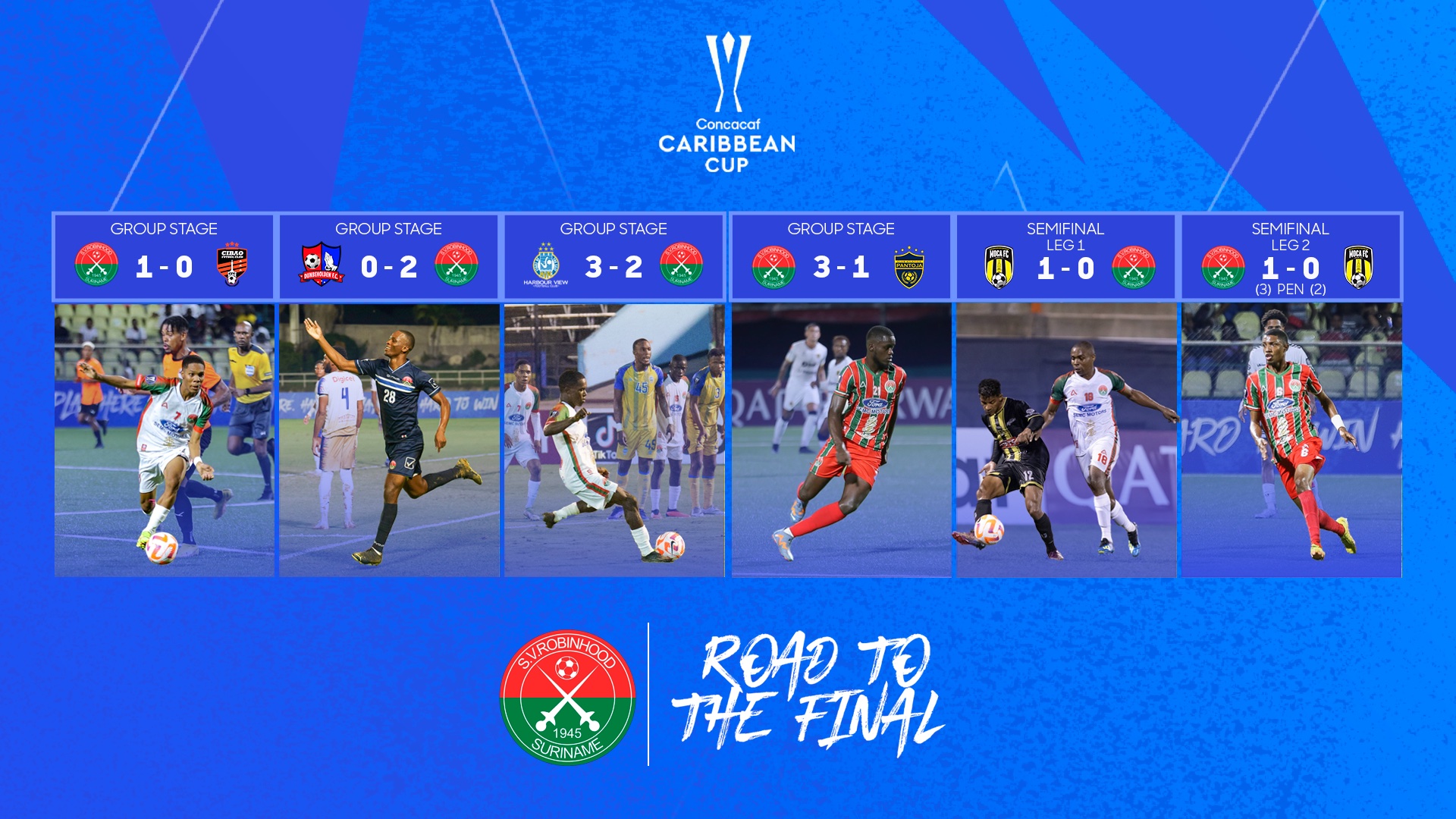 Road to the Final Robinhood Caribbean Cup