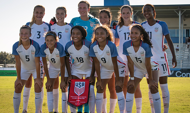 USA and Mexico advanced to the Division 1 final of Concacaf Girl´s U-15  Championship