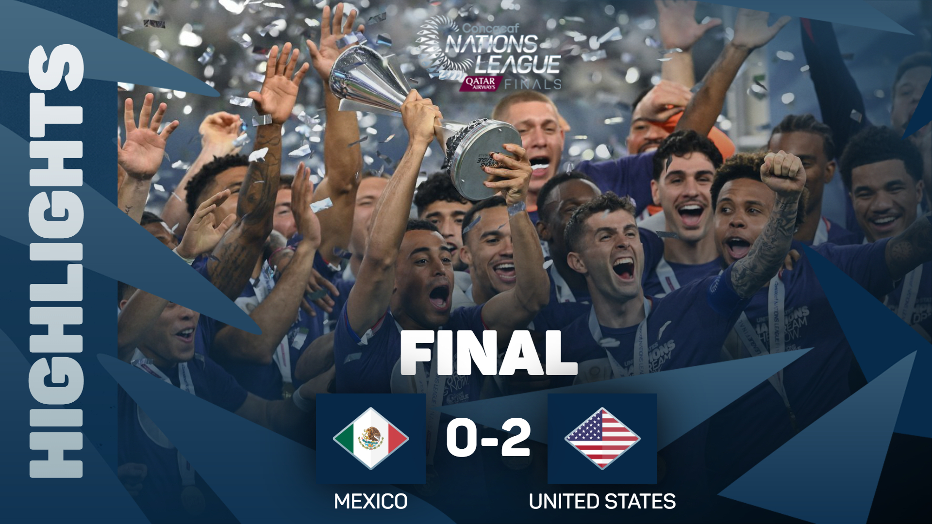 Mexico vs United States Highlights